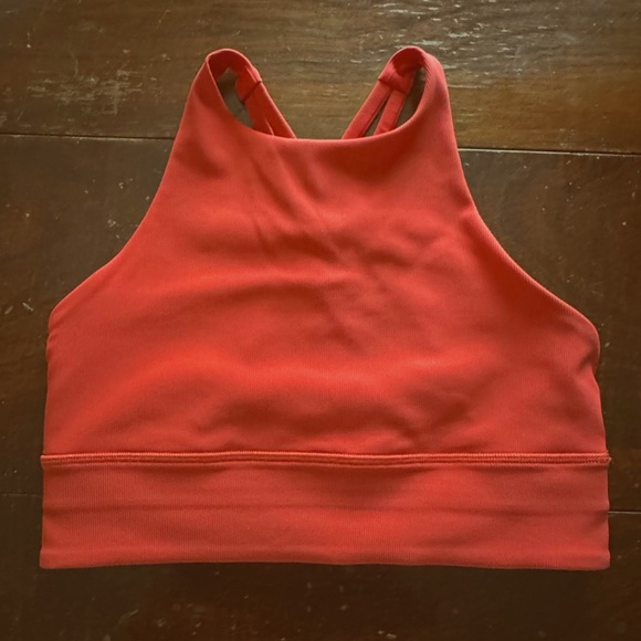Lululemon Energy Bra - High Neck - Long Line - 8 - XLNT - Picture 1 of 6